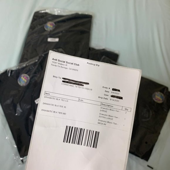 Anti Social Social Club Exclusive Tee Supreme New - Picture 3 of 6